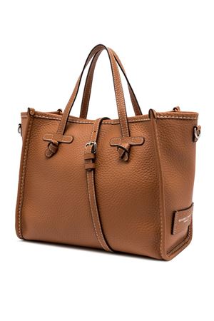 Marcella shopping bag in caramel leather GIANNI CHIARINI | BS9332BBL1117